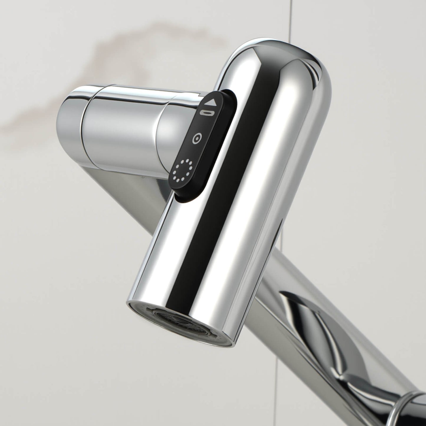 Single-Hole Rotatable Faucet with Temperature Display-BF2204