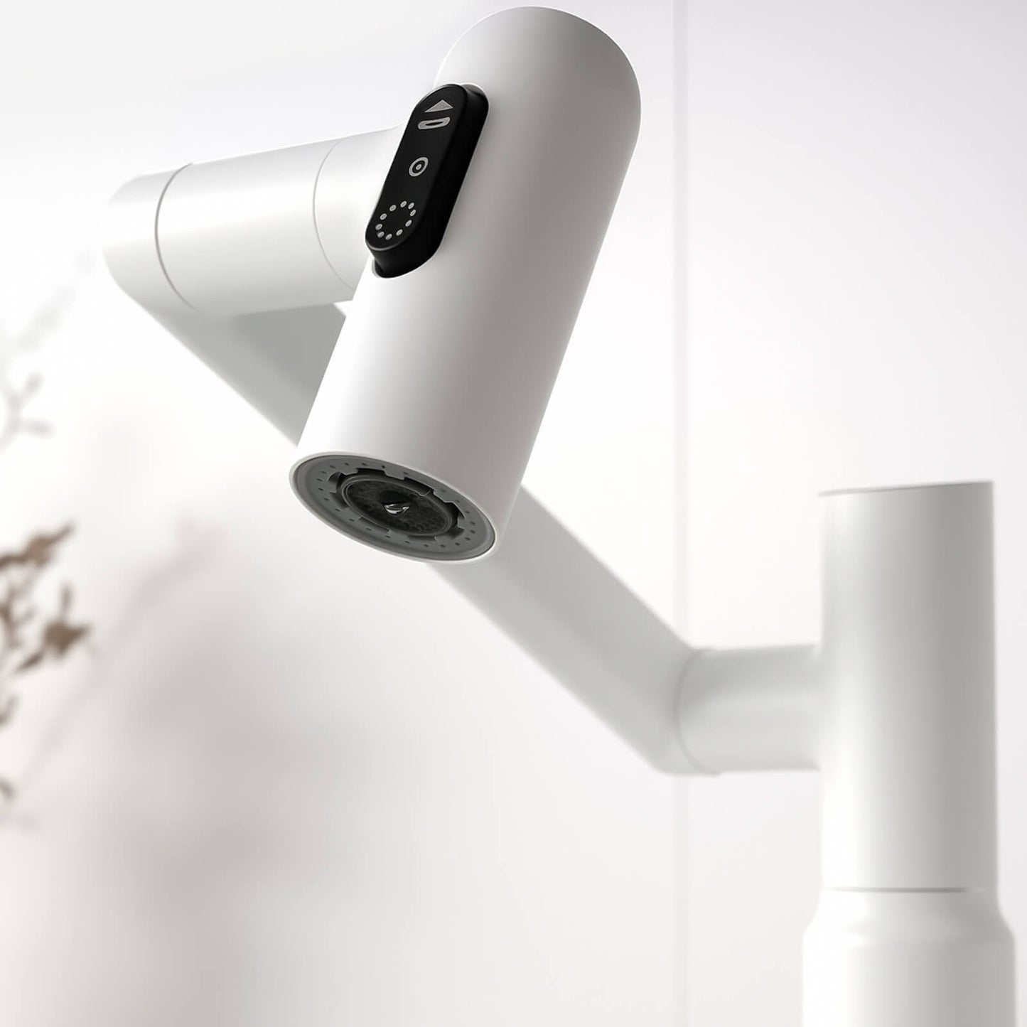 Single-Hole Rotatable Faucet with Temperature Display-BF2204