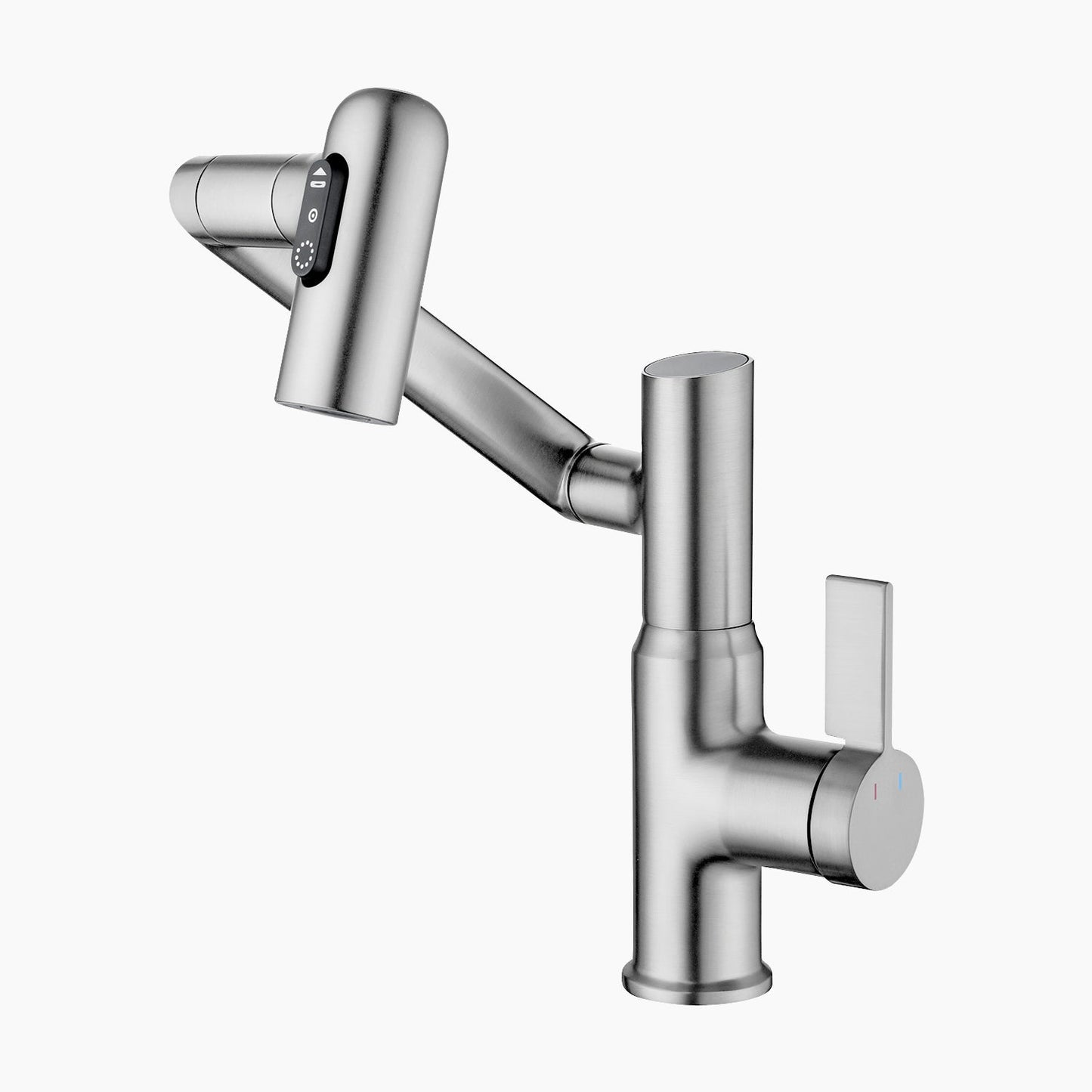 Single-Hole Rotatable Faucet with Temperature Display-BF2204