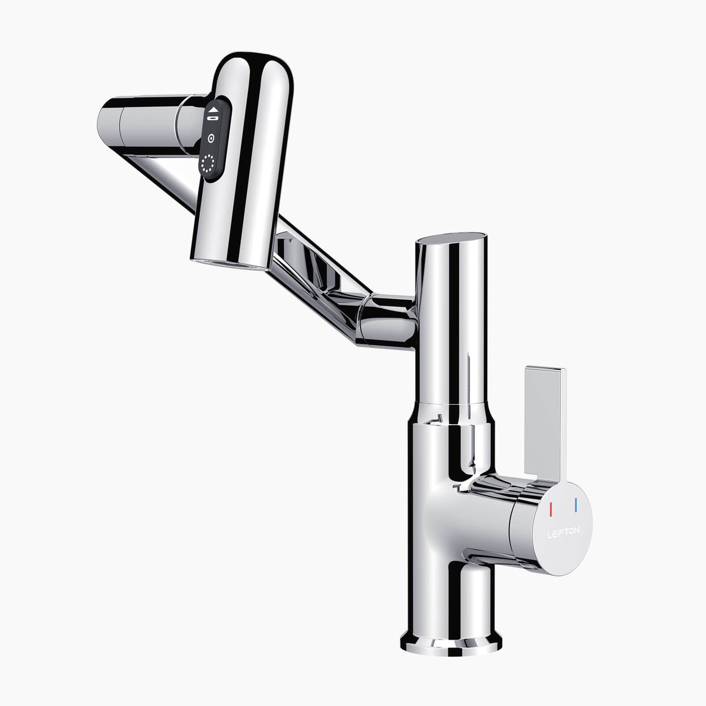 Single-Hole Rotatable Faucet with Temperature Display-BF2204