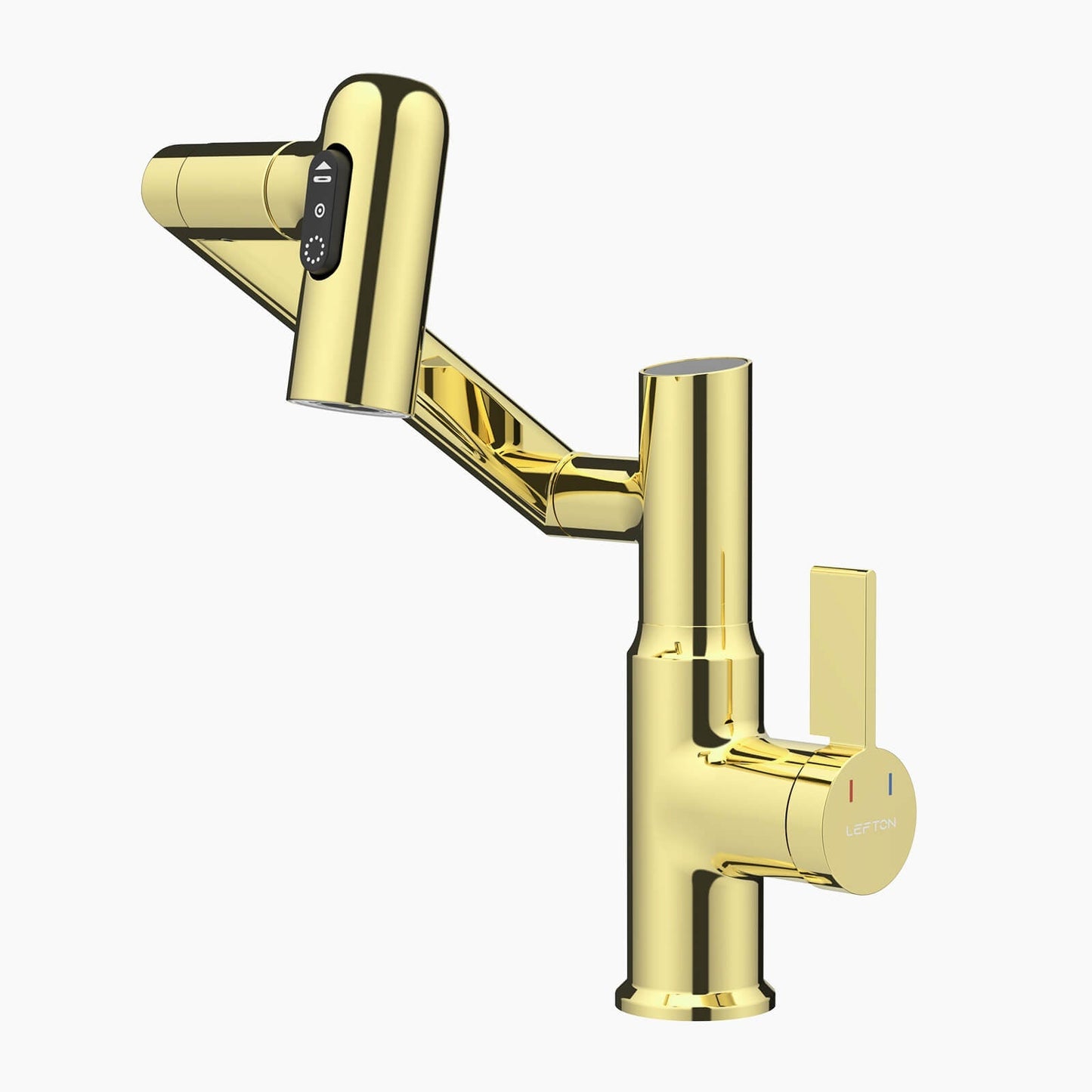 Single-Hole Rotatable Faucet with Temperature Display-BF2204