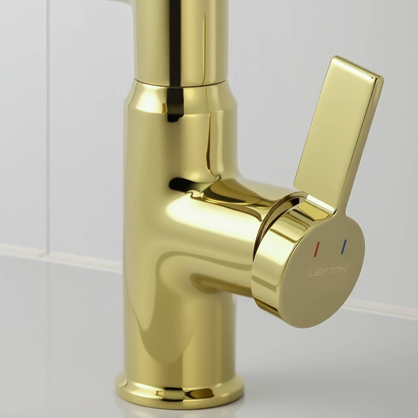Single-Hole Rotatable Faucet with Temperature Display-BF2204