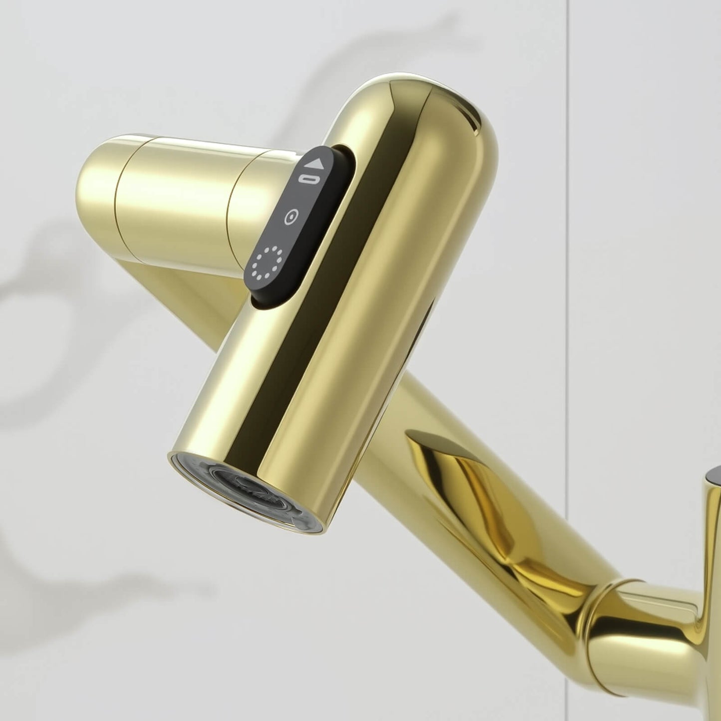 Single-Hole Rotatable Faucet with Temperature Display-BF2204