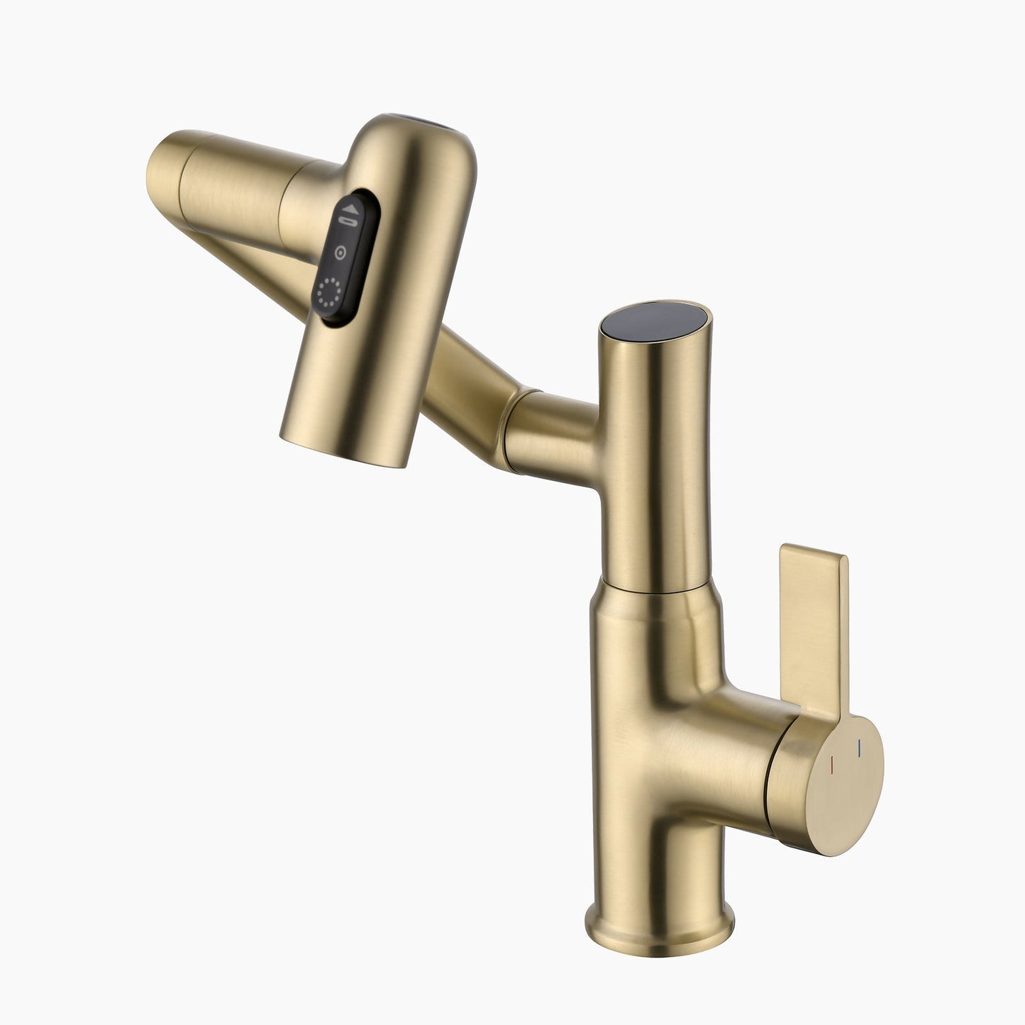Single-Hole Rotatable Faucet with Temperature Display-BF2204