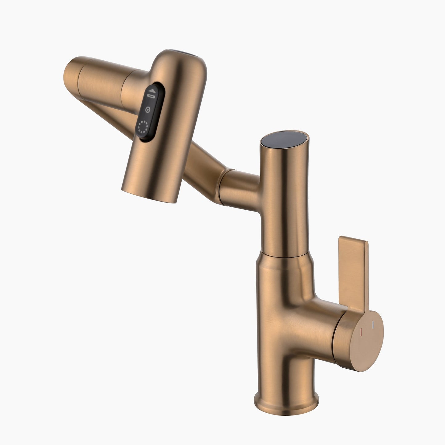 Single-Hole Rotatable Faucet with Temperature Display-BF2204