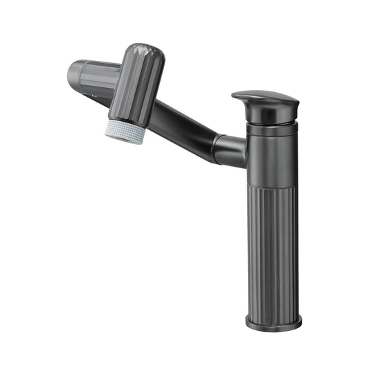 360° Rotatable Single-Hole Bathroom Faucet-BF2208